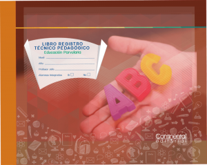 Libro de Clases Educación Parvularia