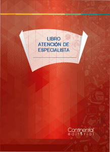 Libro de atención de especialista exclusivo editorial continental (para 30 alumnos)