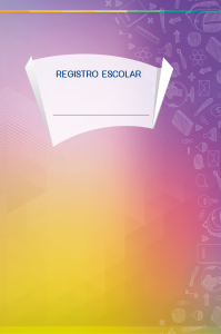 Libro de registro escolar