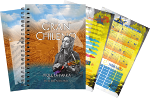 Cuaderno gran chileno Violeta Parra