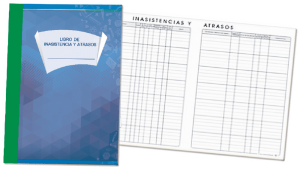 Libro de registro de inasistencia y atrasos