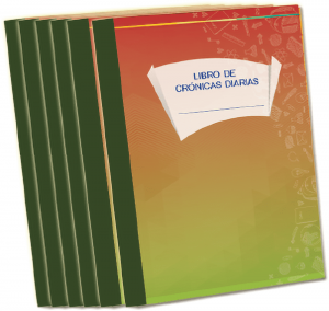 Libro de crónicas diarias (set de 5 unidades)