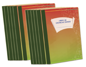 Libro de crónicas diarias (set de 10 unidades)