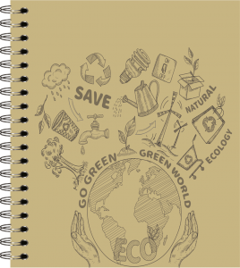 Cuadernos edición exclusiva de Editorial Continental. salvemos el planeta