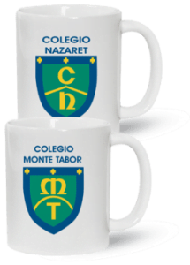 Tazones corporativos doble impresión set 20 unidades