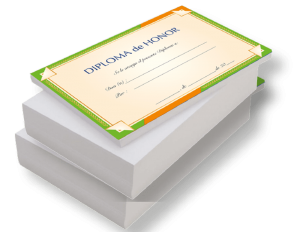 Diploma de honor (set 100 unidades)