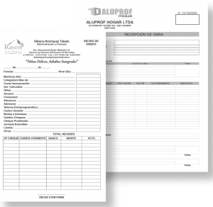 Formularios varios